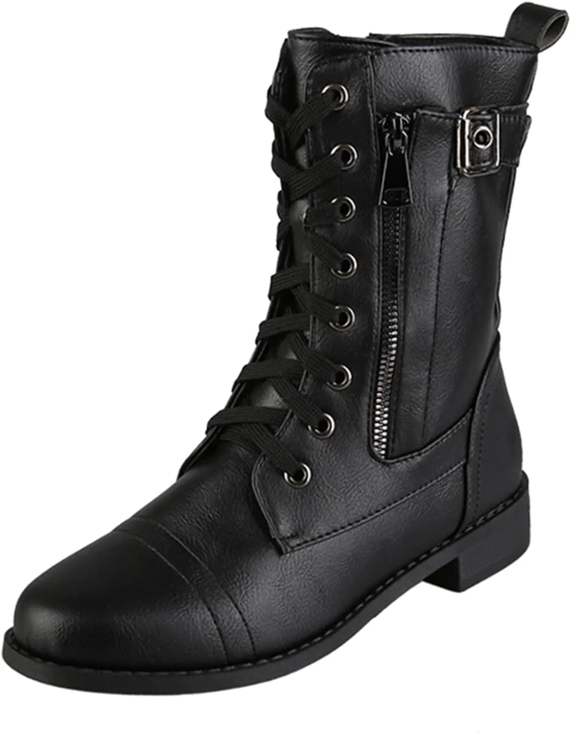 Work Boots for Women Ankle Womens Heeled Booties Extra Wide Boots Women Ankle Boot Closed Head Cute Cozy Closed Pointed Toe Low Block Heel Zip Up