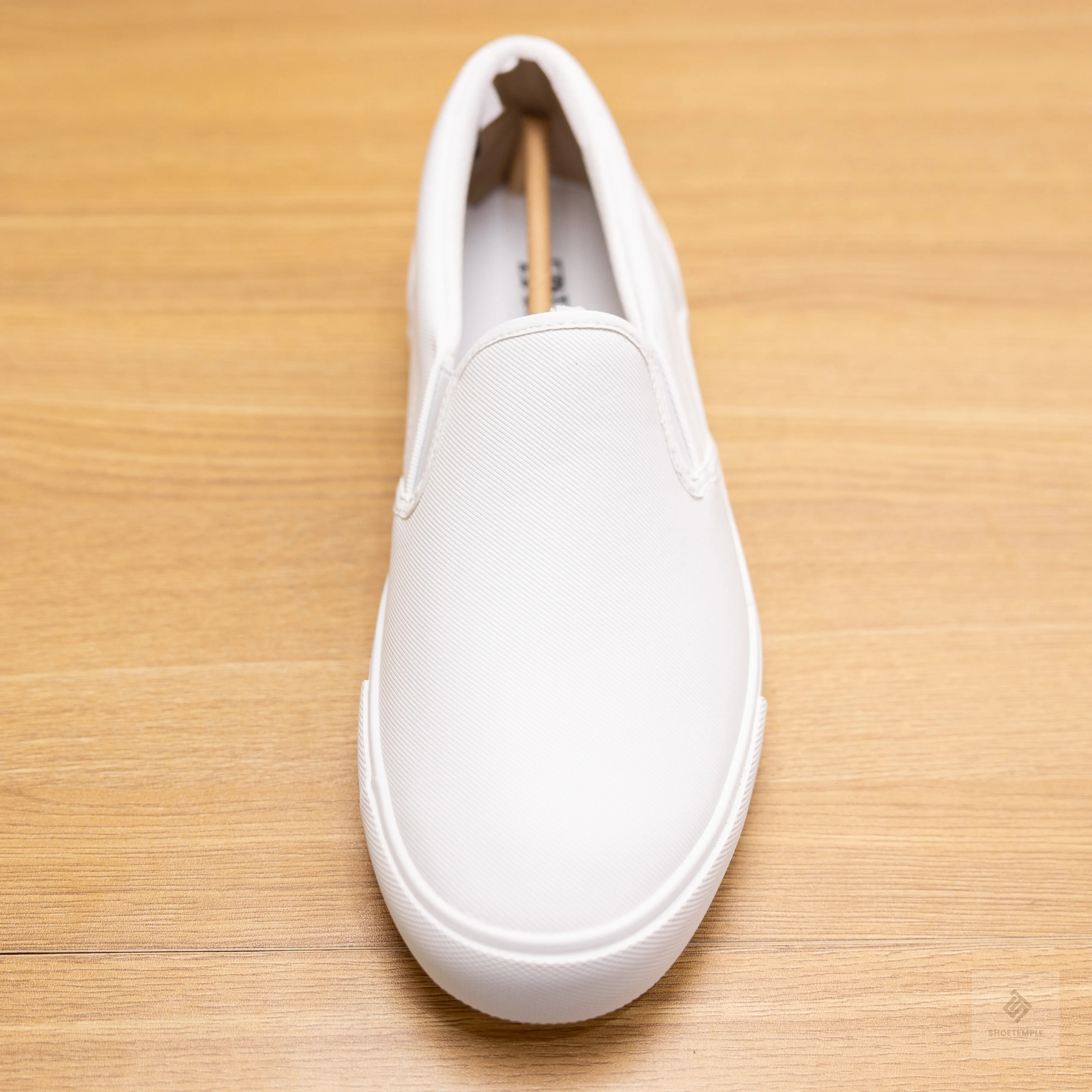Zara All White Slip Ons