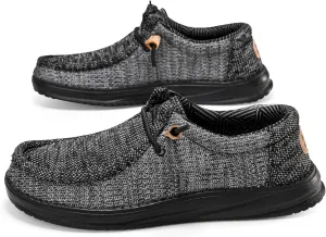 ZYEN Slip On Loafers for Men Arch Support Casual Shoes Comfortable Lightweight Walking Shoes 8802 Size 6-16