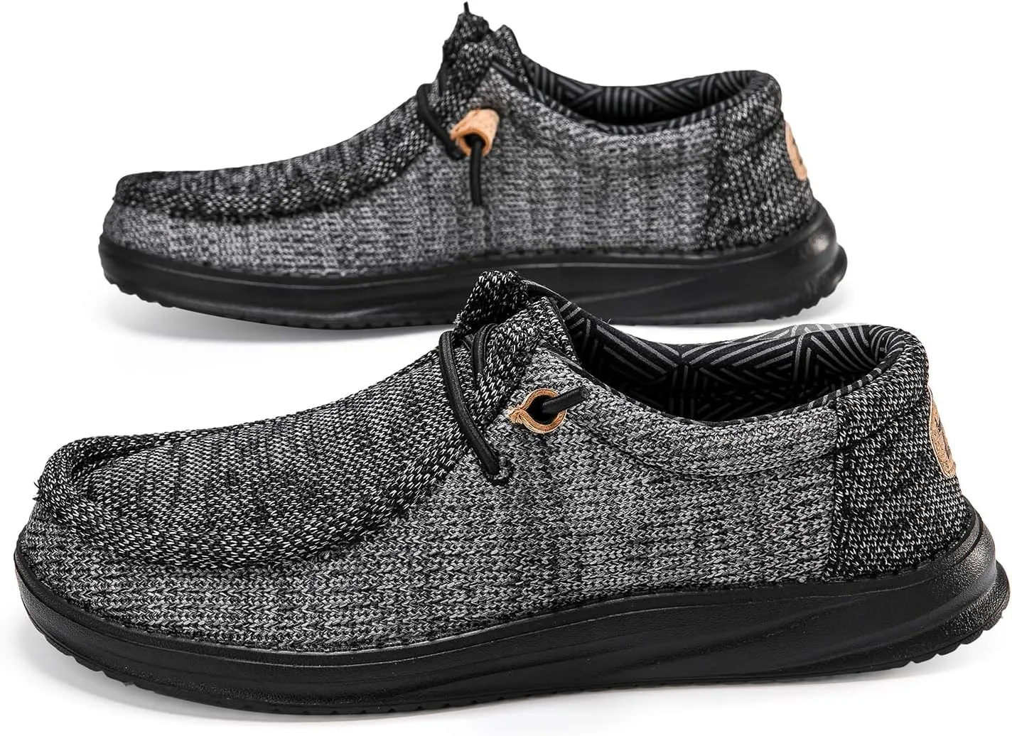 ZYEN Slip On Loafers for Men Arch Support Casual Shoes Comfortable Lightweight Walking Shoes 8802 Size 6-16
